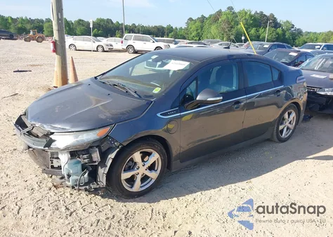 2012 Chevrolet Volt from USA, damaged, VIN 1G1RC6E48CU124889